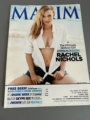  Maxim Magazine Cover Rachel Nichols August 2011 • $6.99