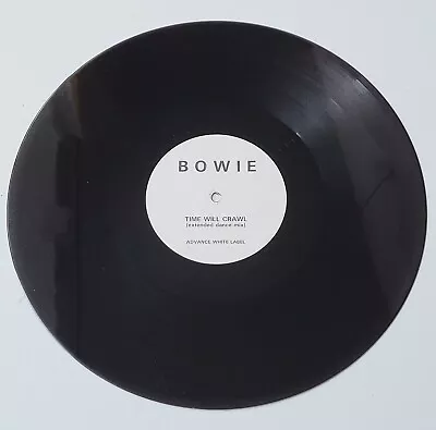 David Bowie - Time Will Crawl - Extended Dance Mix - 12  U.s. Promo - Vg • £14.99