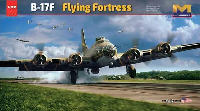 HK Models #01E029 1/32 B-17F Flying Fortress-HongKong Model 01E029 • $369