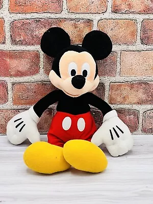 Mickey Mouse Plush Doll Clubhouse Disney Store Parks World  19” Large Stuffed • $9.95