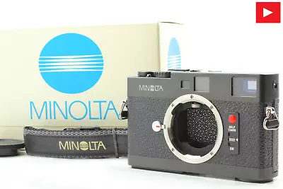 【CLA'd Almost MINT In BOX Strap】 Minolta CLE Rangefinder Film Camera From JAPAN • $1198.98