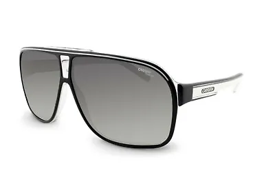 $143 • Buy Carrera Polarized Black White Mens Sunglasses Grand Prix 2 Retro UV Protect Race