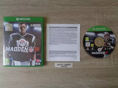 Madden NFL 18  Xbox One  Game - FREE UK POSTAGE • £5.89