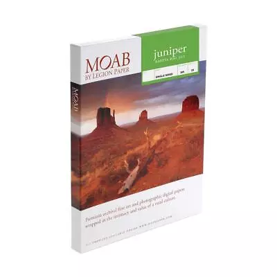 Moab Juniper Baryta Rag Glossy Fine Art Paper (11x14 ) 25 Sheets • $62.71