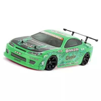 FTX Banzai Green 1:10 4WD Brushed Drift RTR RC Car W/Batt Charger & 2.4gz Radio • £128.95