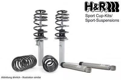 H&R Cup Kit Sport Suspension 60 MM/40 MM Lowering For BMW 3er Convertible E30 • $638.21