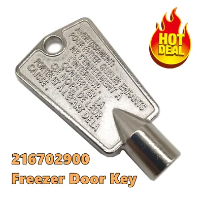 $8.29 • Buy 2pcs Freezer Door Key 216702900 For Frigidaire Kenmore AP4071414 PS2061565 12849