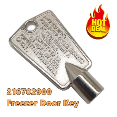$8.29 • Buy 2pcs Freezer Door Key 216702900 For Frigidaire Kenmore AP4071414 PS2061565 12849