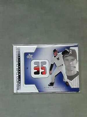 2002 EX Behind The Numbers Jersey Mike Missions NM MT Gem • $5