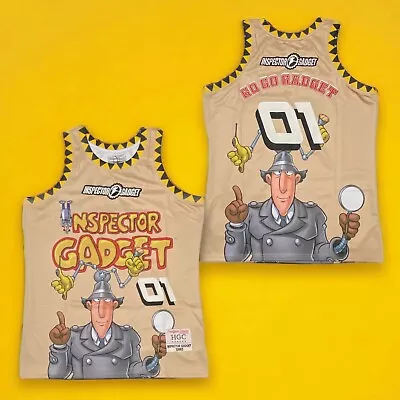 Inspector Gadget 1983 Headgear Classics Basketball Jersey Size Large Brand New • $102.75