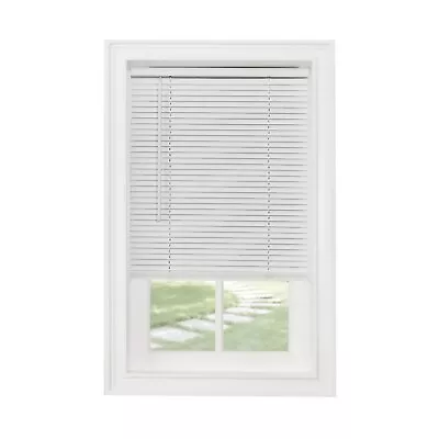 Achim 23 X 42 In. GII MorningstarCordless Vinyl Light Filtering Mini Blinds  • $5.04