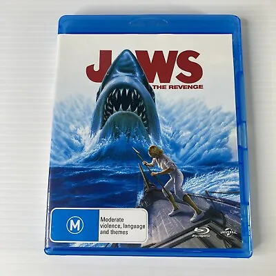 JAWS The Revenge - Blu Ray (Region B) - VGC Michael Caine Jaws 4 - Free Post AUS • £12.42