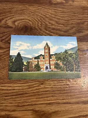 Administration Building University Of Montana  Missoula Vintage Postcard 1952 • $2.99