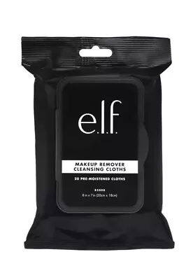 🔥 E.l.f. Makeup Remover Cleansing Cloths 20 Count. NEW SEALED • $8.99