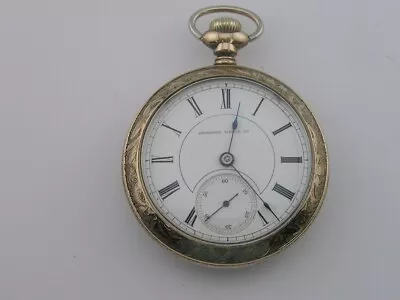 Vintage Hampden Pocket Watch Grade 57 11j 18s 54mm 1886 • $99