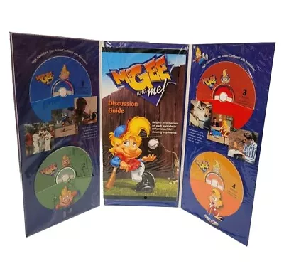 McGee And Me 4 DVDs 12  Mini-Movies Study Guide Christian Cartoon God Kids • $120