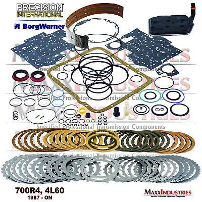 Gm 700r4 Transmission Master Overhaul Gasket & Seal Rebuild Kit 1987-1993 • $239.85