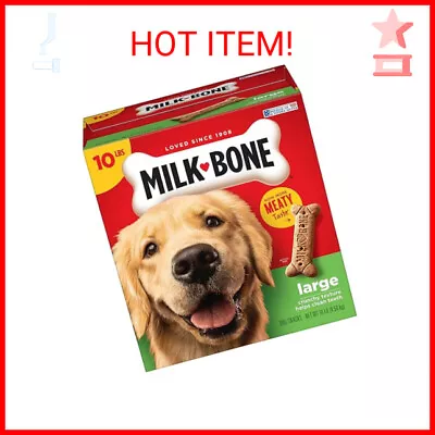 Milk-Bone Original Dog Treats Biscuits For Large Dogs 10 Pounds (Packaging May • $21.74