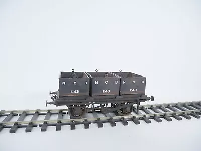 O Gauge Finescale Metal Kit Built NCB Bunker Coal Wagon • £56.99