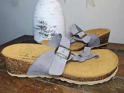 Mila Paoli Leather Sandals - Size 8 • $23