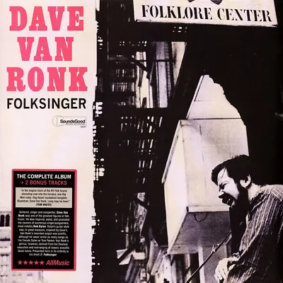 Dave Van Ronk - Folksinger (Vinyl LP - 2023 - EU - Original) • £18.27