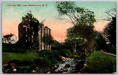 Middletown New York C1910 Postcard The Old Mill • $4.39