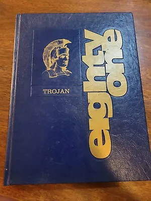 1981 Trojan Yearbook Dakota State College Madison South Dakota • $20