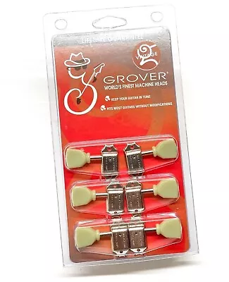 Grover Nickel Keystone Guitar Tuners For Vintage Gibson® Les Paul/SG/ES 133NK • $46