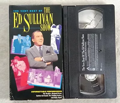 The Very Best Of The Ed Sullivan Show VHS Tape Buena Vista Sofa USA • $11.90