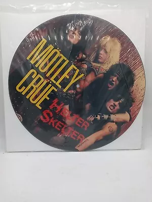 Motley Crue Hellter Skelter Picture Disc Vinyl Record With Insert 1984 • $30