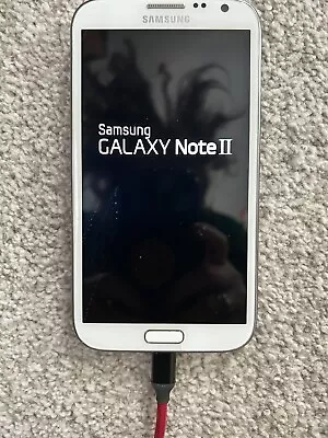 Samsung Galaxy Note II White (T-Mobile) Smartphone • $19.99