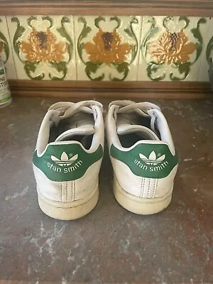 Stan Smith Adidas Shoes Size 6 (mens) With Green Back  • $10