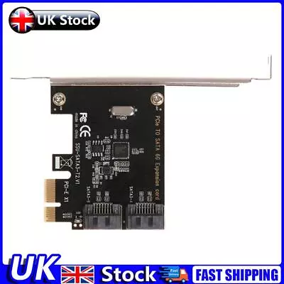Pci-e To SATA 3.0 Internal 6Gbps Ports Disk Expansion Card UK • £29.39