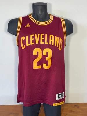 $37.95 • Buy LeBron James Cleveland Cavaliers Adidas Red Medium Genuine NBA Jersey - #23