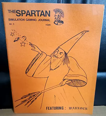 The Spartan #9 Simulation Gaming Journal 1975 Balboa Game Co Featuring WARLOCK • $420