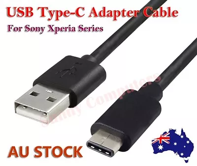 $8.46 • Buy Type-C To USB Adapter Cable Charger Cord For Sony Xperia R1 (Plus) XZ Premium AU