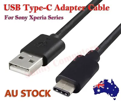 USB 3.1 Type-C Adapter Cable Data Power Charger Cord For Sony Xperia XZ2 Compact • $8.99