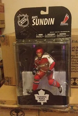 McFARLANE NHL LEGENDS 7 MATS SUNDIN ALL STAR HOCKEY ACTION FIGURE MAPLE LEAFS • $39.99