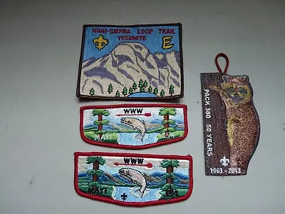 Mayi Lodge 354 Flap Lot Of 4 Different OA Order Of The Arrow Patches • $10