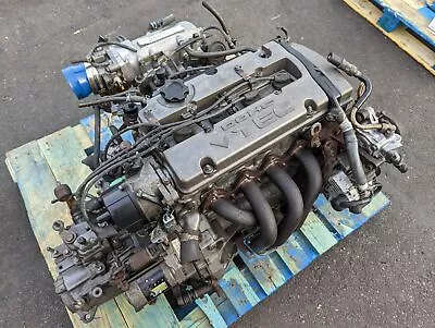 92-95 Honda Prelude 2.2L 4CYL DOHC VTEC Engine Swap JDM H22A 1103459 Ships Free • $3999