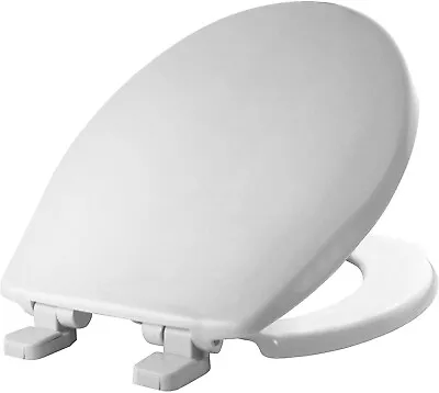 Mayfair Round Closed Front Slow Close Plastic Toilet Seat White • $35