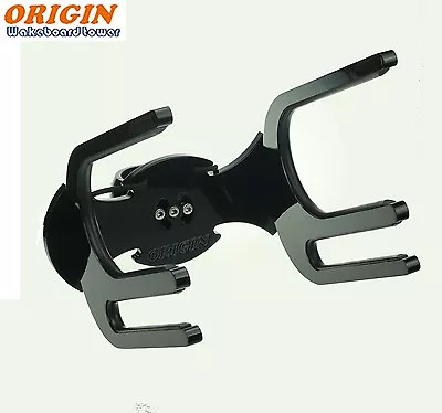 ORIGIN WKIIB Kneeboard Wakeboard Tower Combo Rack Black Coated 5 Yry Warranty • $244.51