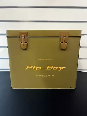 ThinkGeek Fallout 4 RoboCo Pip-Boy 3000 Bluetooth Deluxe Edition W/ Metal Case • $800