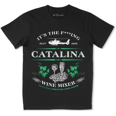 £11.99 • Buy Catalina Wine Mixer T-Shirt Retro Helicopter And Boats Hoes Anchor Santa D265