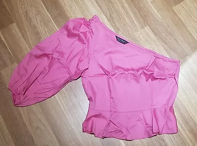 Miss Selfridge One Shoulder Top Size 8 UK • $11.10