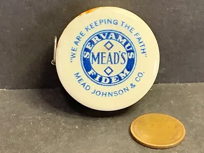 Mead's Pablum Advertising Sewing Tape Measure Servamus Fidem • $5.99