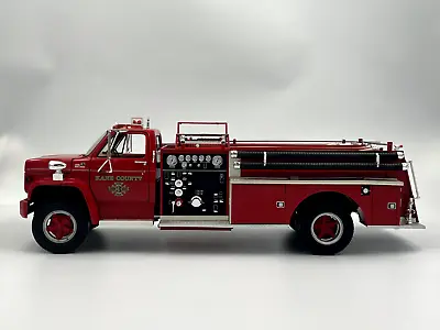 Highway 61 1:16 1975 Chevy C-65 Kane County Fire Truck Engine Heavy Duty 18 • $349.99