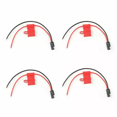 4x DC Power Cord Cable For  Mobile Radio GM300 With Fuse Holder T08 • $14.99