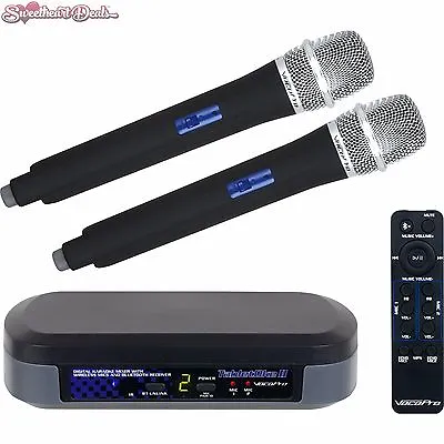 $149 • Buy VocoPro TabletOke-II Digital Karaoke Mixer W/ Wireless Mics + Bluetooth Receiver