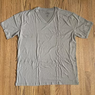 True Classic Premium Quality * V NECK * Tee T Shirt Men's MILITARY BEIGE XXL 2XL • $14.18